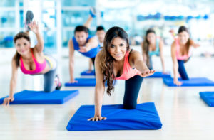 Pilates classes need little special equipment