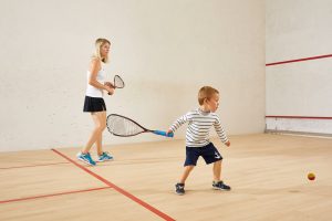 Squash coaching for kids