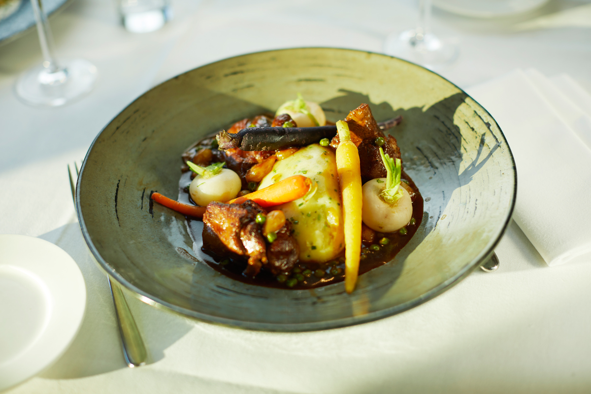 Fine dining at St George's Hill Lawn Tennis Club