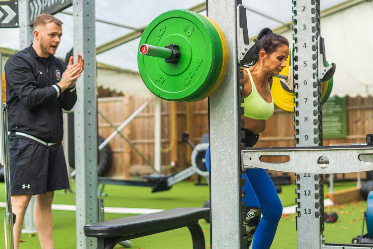 Personal training at St George's Hill Lawn Tennis Club Surrey