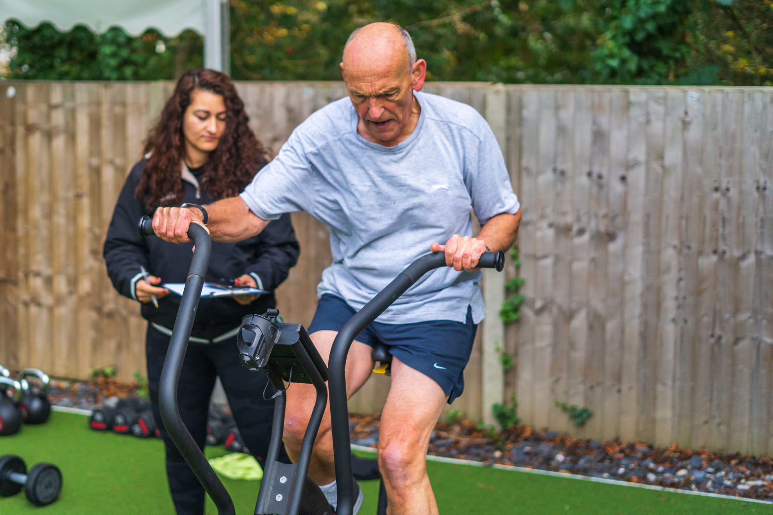 Outdoor Gym area at St George's Hill Lawn Tennis Club Surrey
